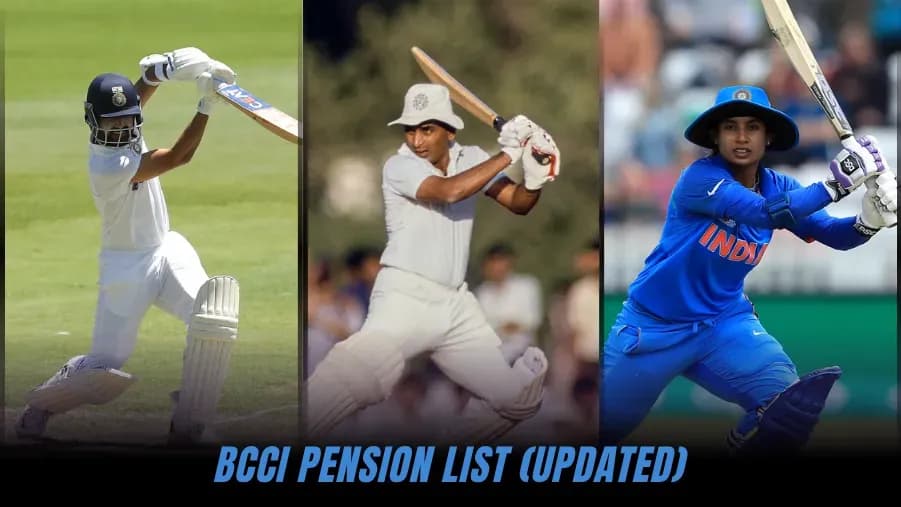 Lista de Pensiones BCCI: ¿Cuánto Reciben los Cricketers Indios Jubilados?