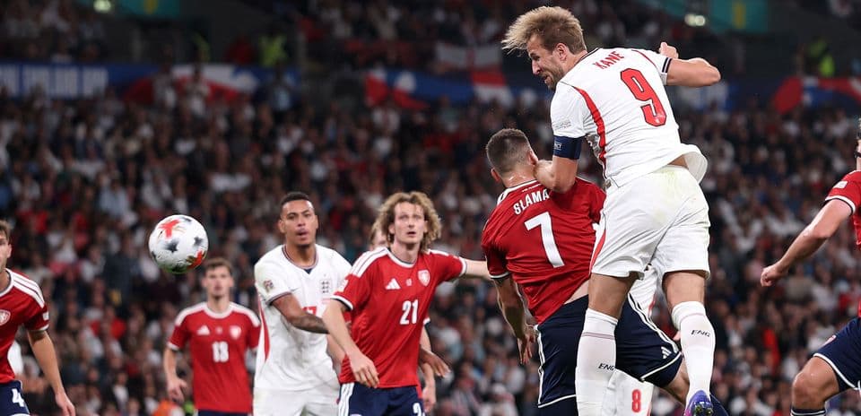 Harry Kane celebra doblete histórico y récord en Wembley tras victoria de Inglaterra