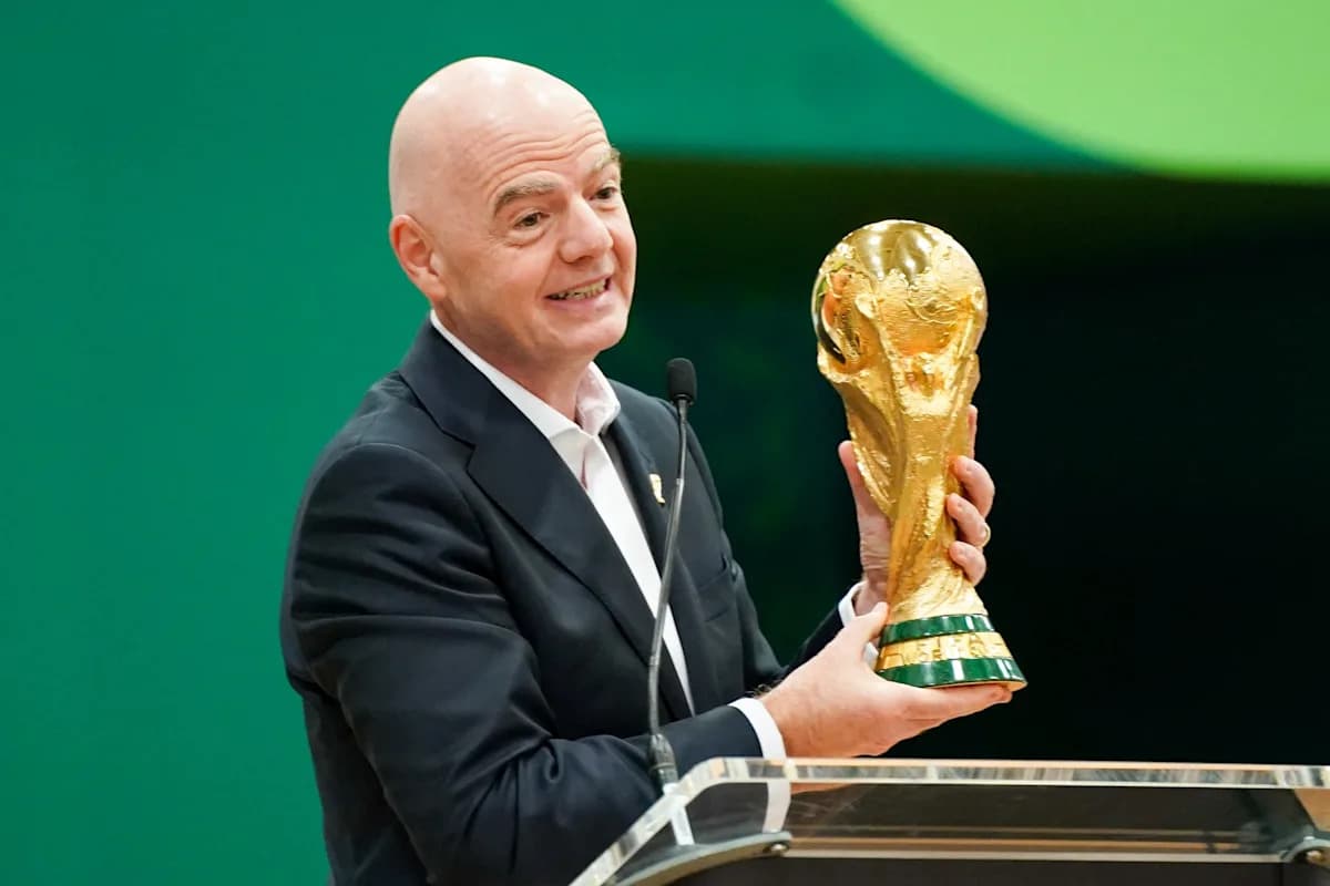 Gianni Infantino sugiere ampliar la Copa Mundial a 64 equipos
