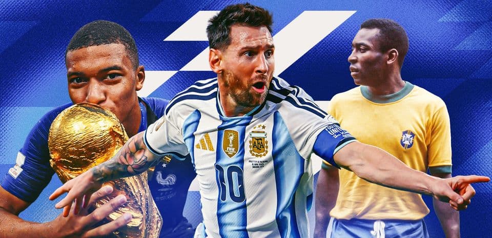 Los 10 mejores jugadores en la historia de la Copa del Mundo: Messi, Pelé, Mbappé y más
