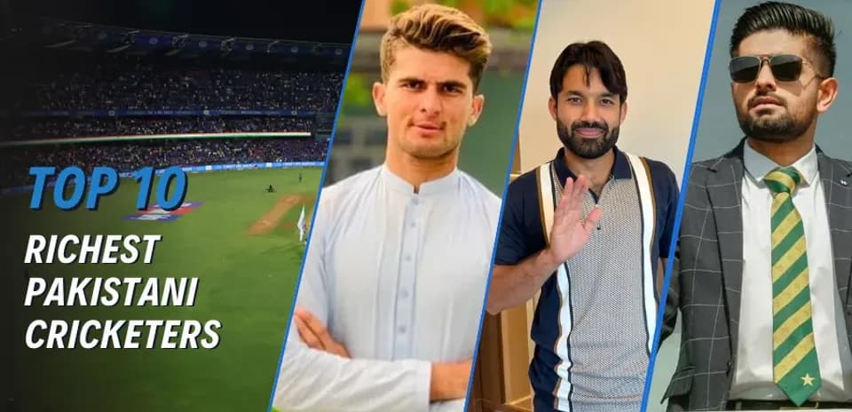Los 10 Cricketers Pakistaníes Más Ricos en 2026 - Clasificación Actualizada