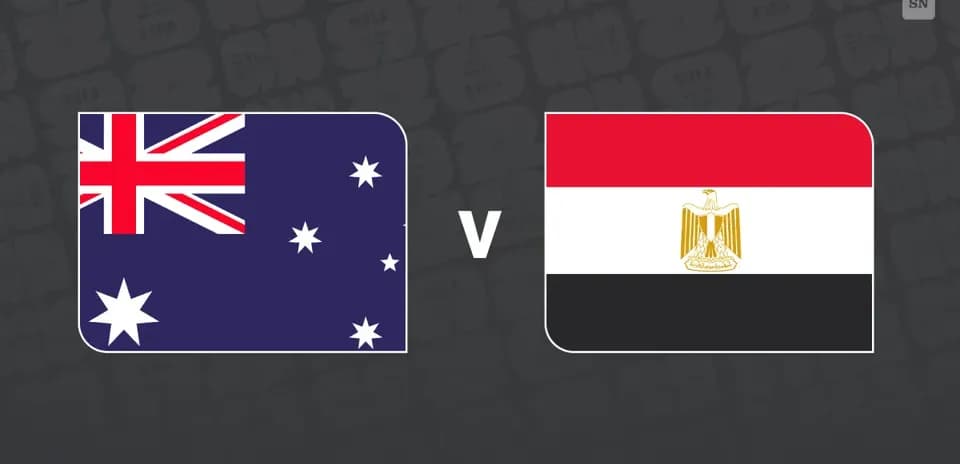 Dónde ver Australia vs Egipto en vivo: canales, horario y transmisión en la Copa Mundial