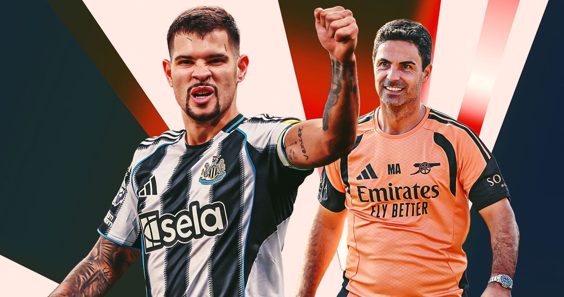 La llegada de Bruno Guimarães podría hacer imparable al Arsenal de Mikel Arteta