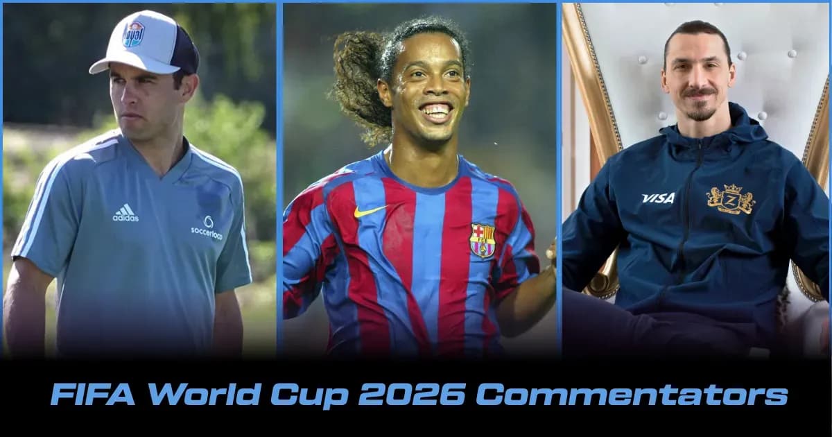Comentaristas y Presentadores de la Copa Mundial FIFA 2026: Lista Completa