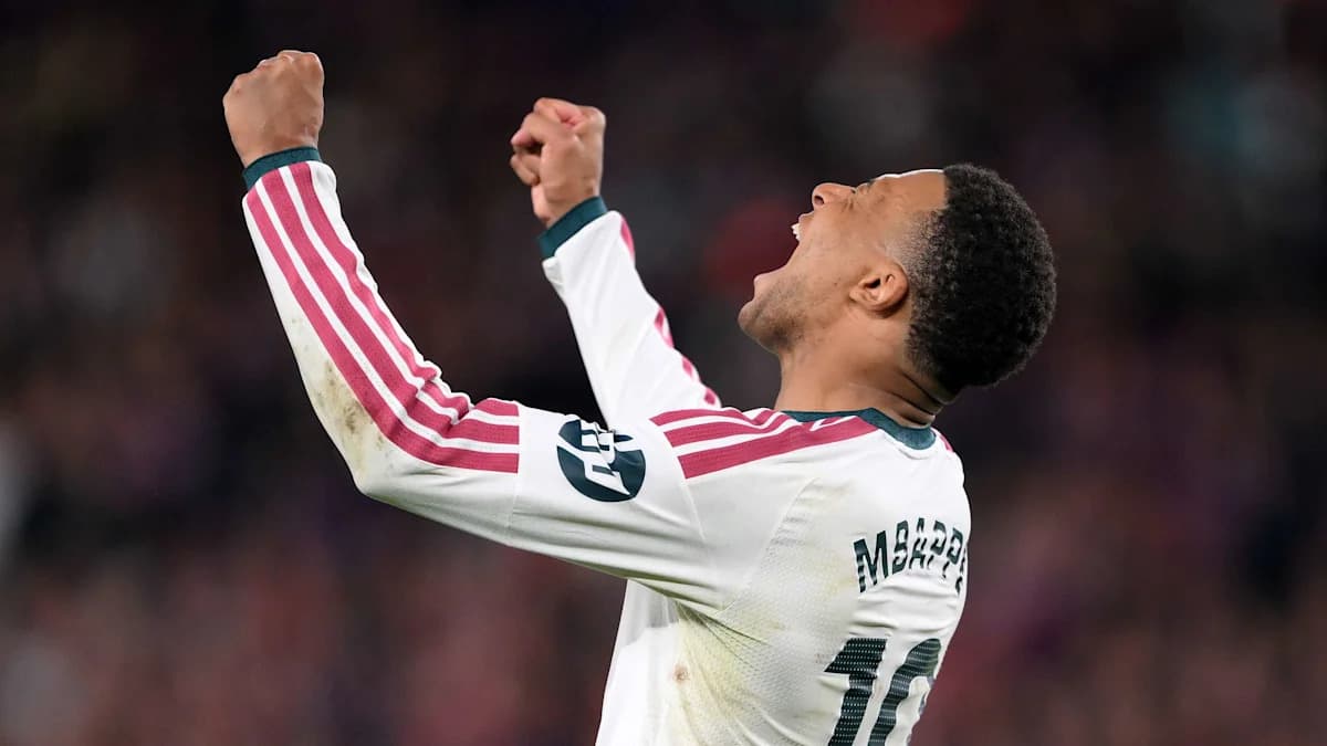 Kylian Mbappé supera récord de Cristiano Ronaldo en El Clásico