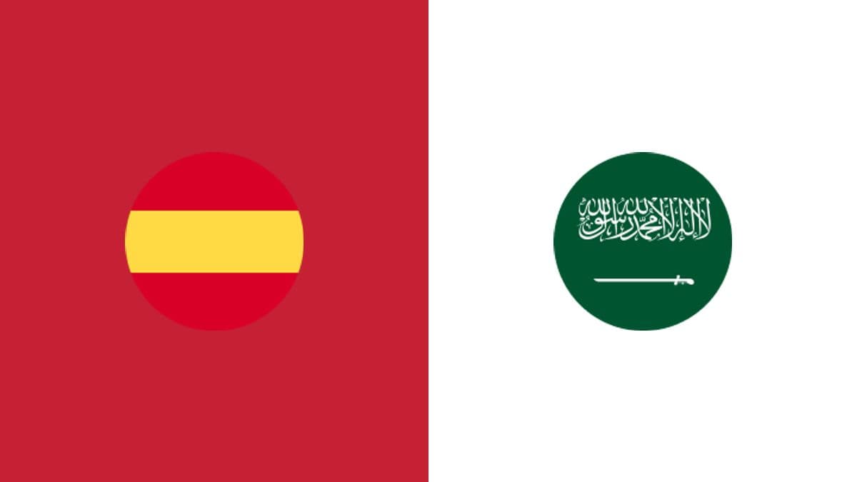España vs Arabia Saudí: dónde ver, canal de TV, streaming en vivo y hora de inicio | Mundial 2026