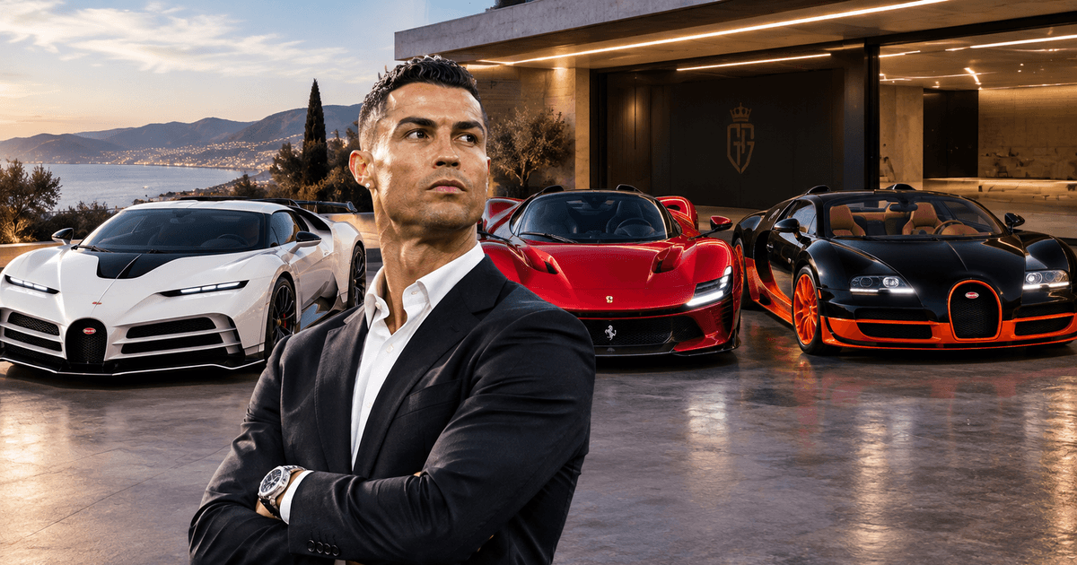Cristiano Ronaldo y sus 5 autos más caros: la colección inigualable del ícono portugués