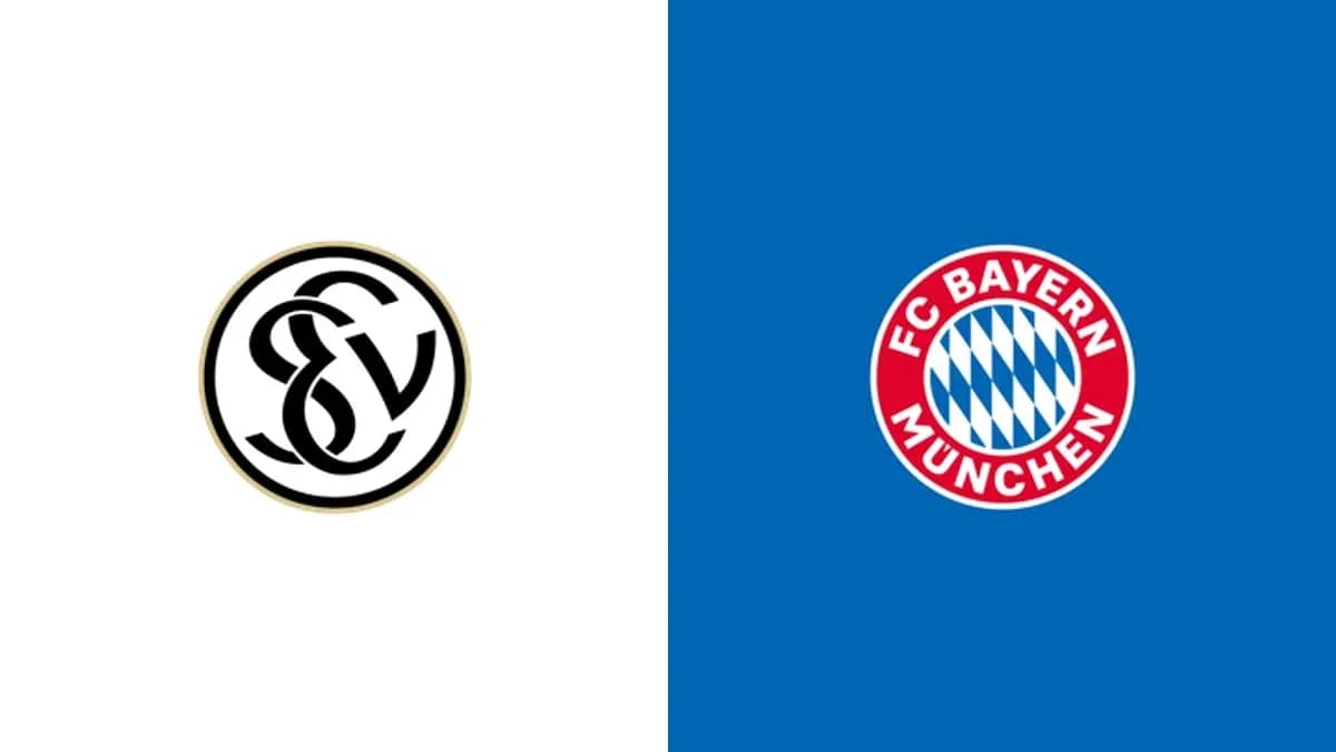 Logos de SV Sandhausen y FC Bayern München Logos de SV Sandhausen y FC Bayern München