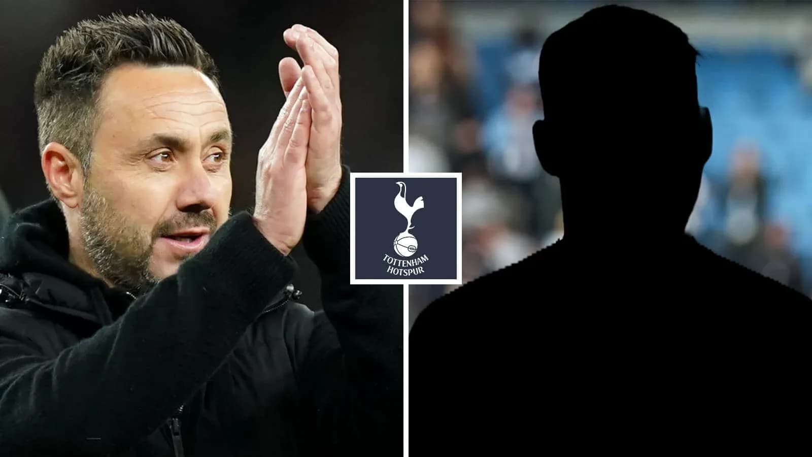Entrenador aplaudiendo con logo de Tottenham Hotspur Entrenador aplaudiendo con logo de Tottenham Hotspur