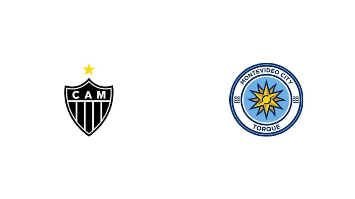Logos de Atlético Mineiro y Montevideo City Torque Logos de Atlético Mineiro y Montevideo City Torque