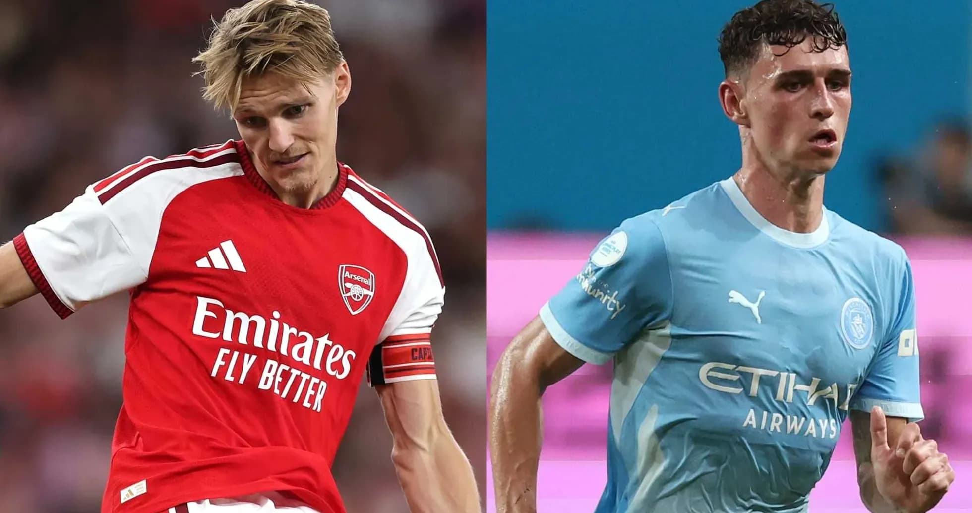Jugadores de Arsenal y Manchester City durante el partido Jugadores de Arsenal y Manchester City durante el partido