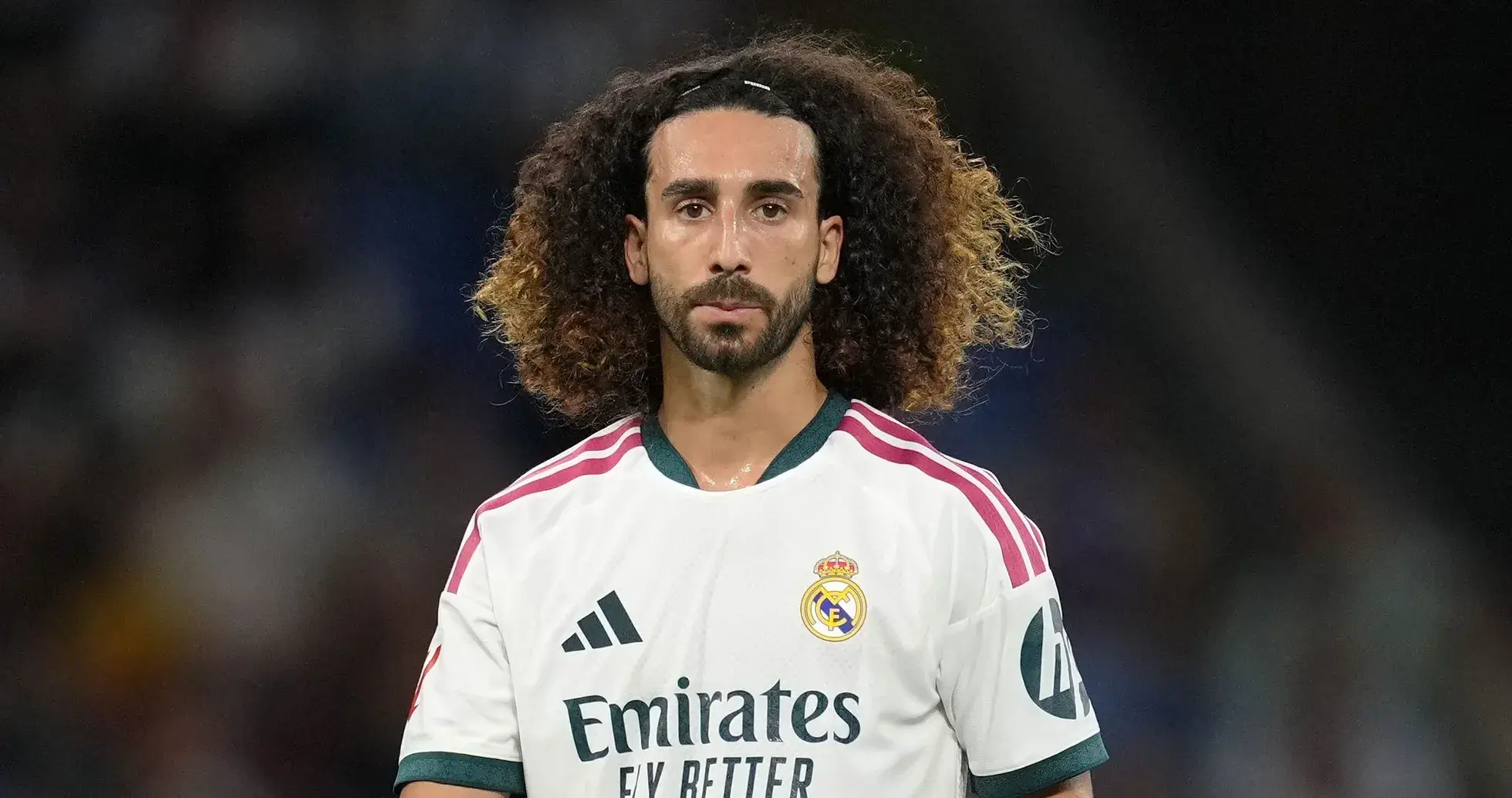 Jugador de Real Madrid en el campo durante el partido Jugador de Real Madrid en el campo durante el partido