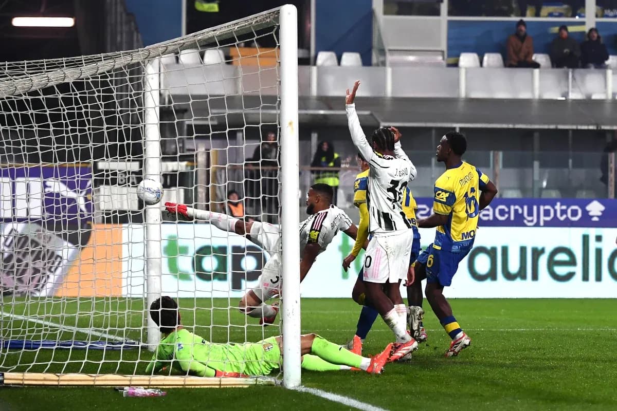 Gol de Juventus contra Parma en Serie A Gol de Juventus contra Parma en Serie A