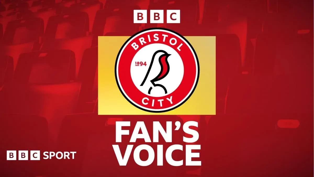 Logo de Bristol City con texto 'Fan's Voice' Logo de Bristol City con texto 'Fan's Voice'