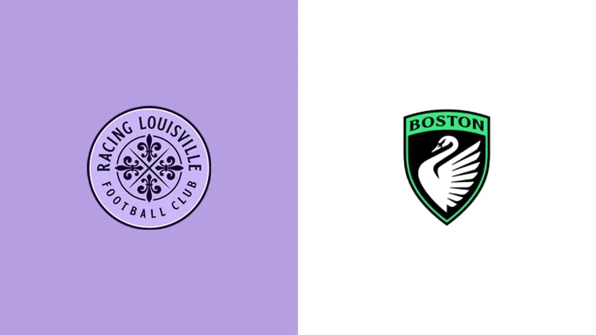 Logos de Racing Louisville y Boston Football Club Logos de Racing Louisville y Boston Football Club