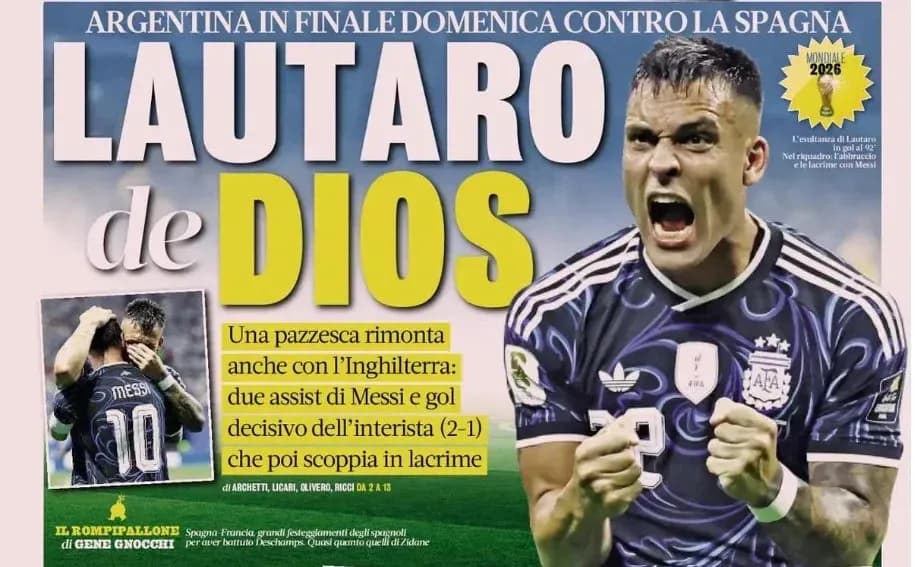 Lautaro celebrando tras anotar gol decisivo Lautaro celebrando tras anotar gol decisivo