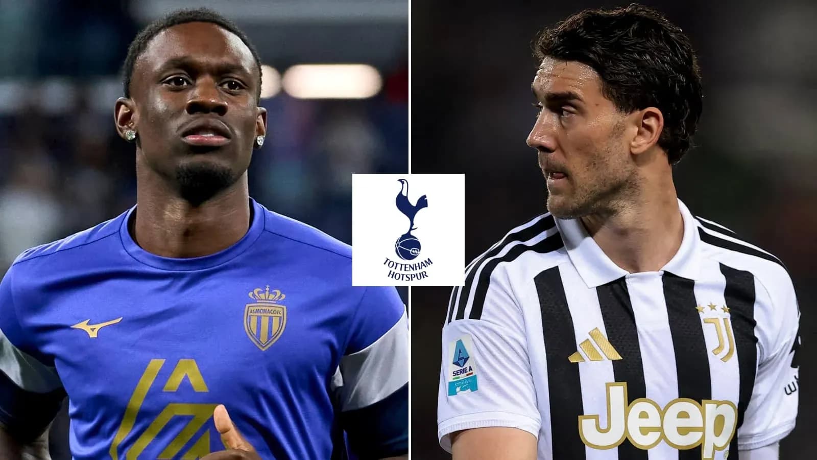 Jugadores de AS Mónaco y Juventus en acción Jugadores de AS Mónaco y Juventus en acción