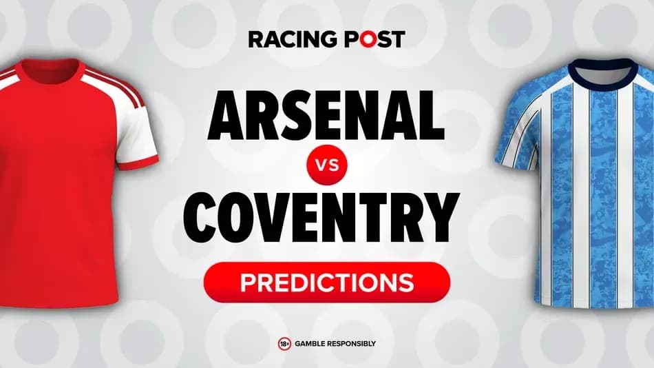 Camisetas de Arsenal y Coventry con predicciones Camisetas de Arsenal y Coventry con predicciones