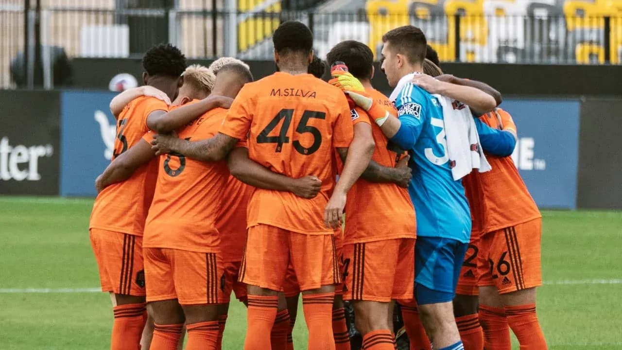 Jugadores de Houston Dynamo FC II en equipo Jugadores de Houston Dynamo FC II en equipo