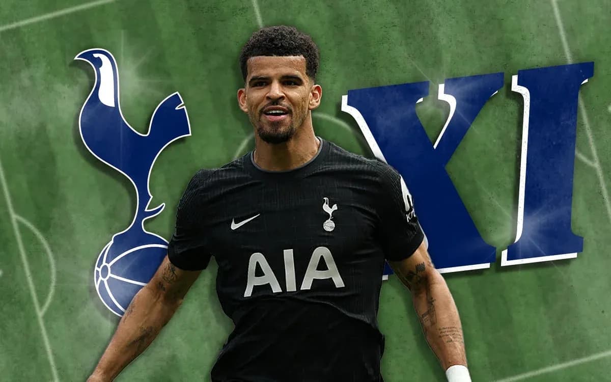 Jugador de Tottenham celebrando en camiseta negra Jugador de Tottenham celebrando en camiseta negra