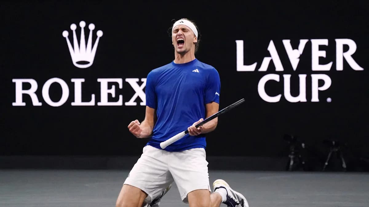 Alexander Zverev asegura la Laver Cup para el Equipo Europa con victoria en sets corridos Alexander Zverev asegura la Laver Cup para el Equipo Europa con victoria en sets corridos