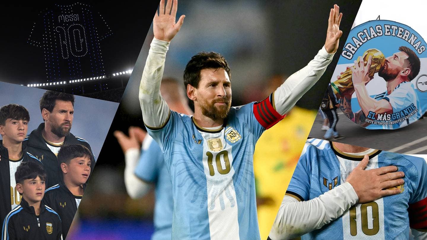 Lionel Messi se Despide de Argentina con una Noche Emotiva y Mágica Lionel Messi se Despide de Argentina con una Noche Emotiva y Mágica