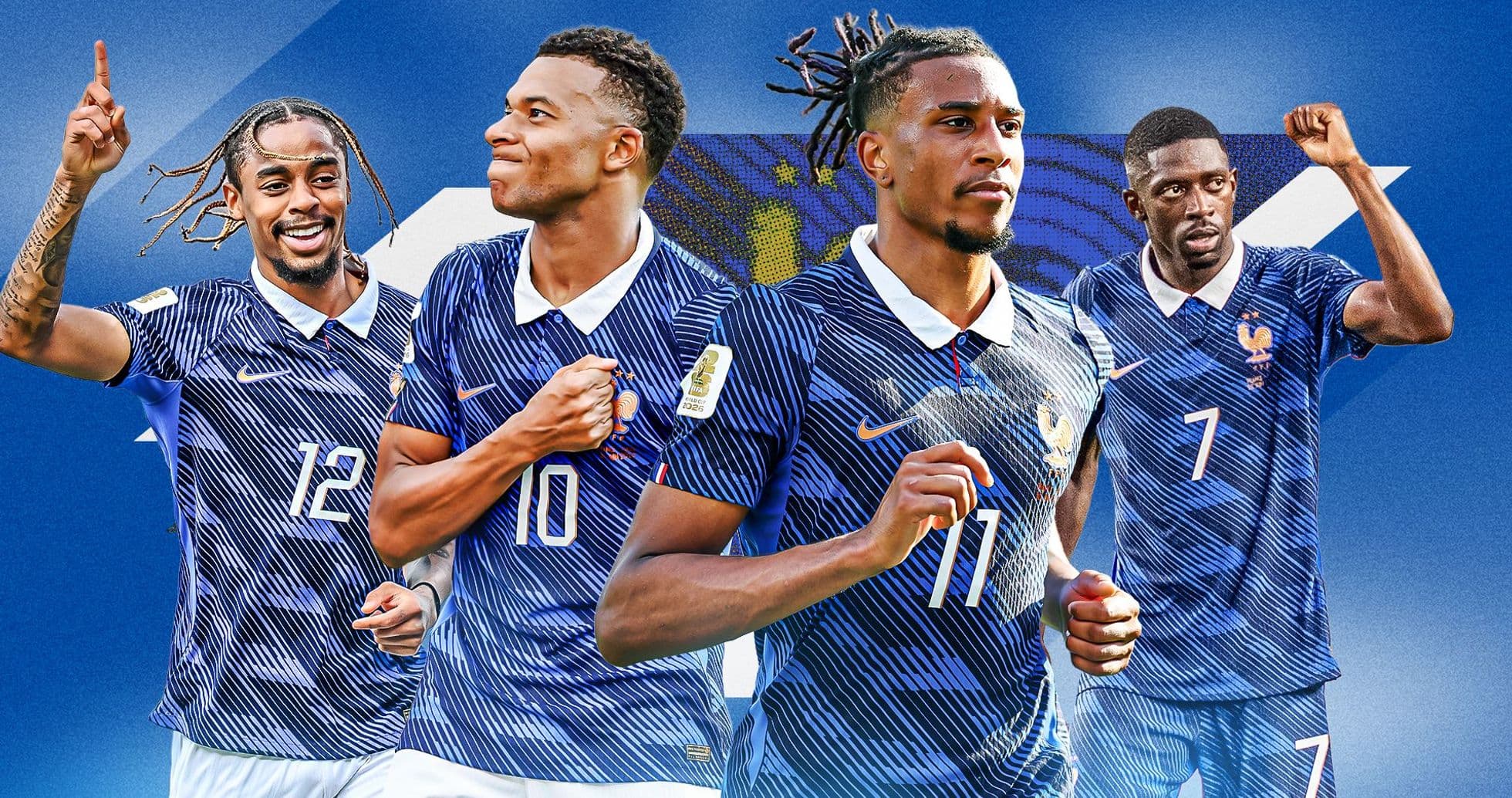 Las líneas de ataque más memorables en la historia del Mundial: ¿Dónde quedarán Mbappé, Olise, Dembélé y Barcola tras brillar en 2026? Las líneas de ataque más memorables en la historia del Mundial: ¿Dónde quedarán Mbappé, Olise, Dembélé y Barcola tras brillar en 2026?