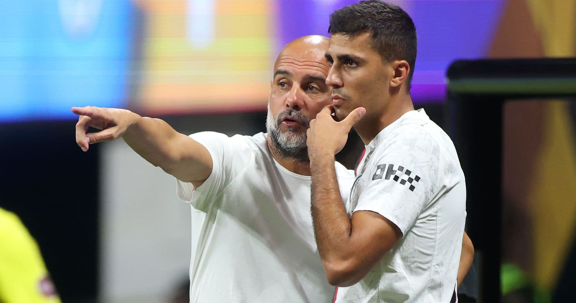 Pep Guardiola influyó en la decisión de Rodri de fichar por Barcelona en lugar de Real Madrid Pep Guardiola influyó en la decisión de Rodri de fichar por Barcelona en lugar de Real Madrid