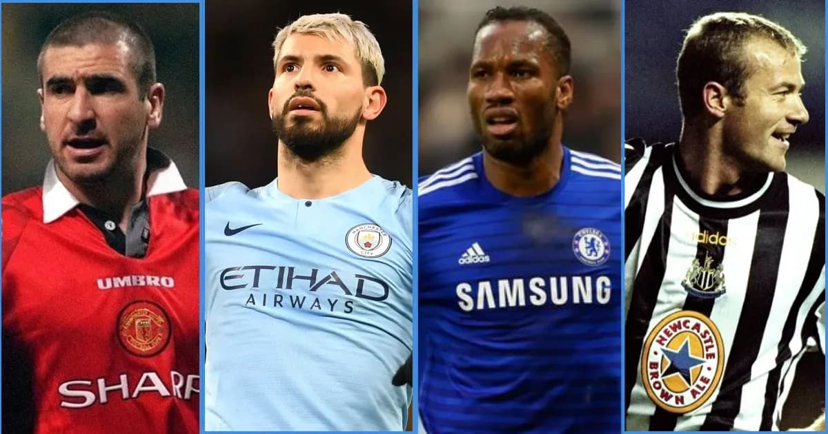Los 10 Mejores Delanteros de la Premier League de Todos los Tiempos Los 10 Mejores Delanteros de la Premier League de Todos los Tiempos