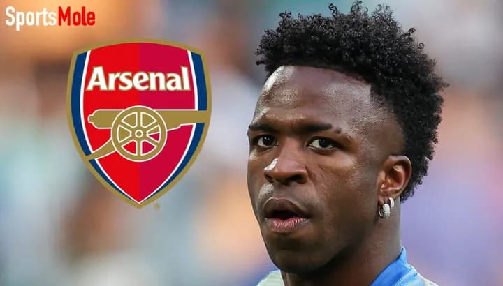 Arsenal enfrenta un récord británico para fichar a Vinicius Junior de Real Madrid Arsenal enfrenta un récord británico para fichar a Vinicius Junior de Real Madrid