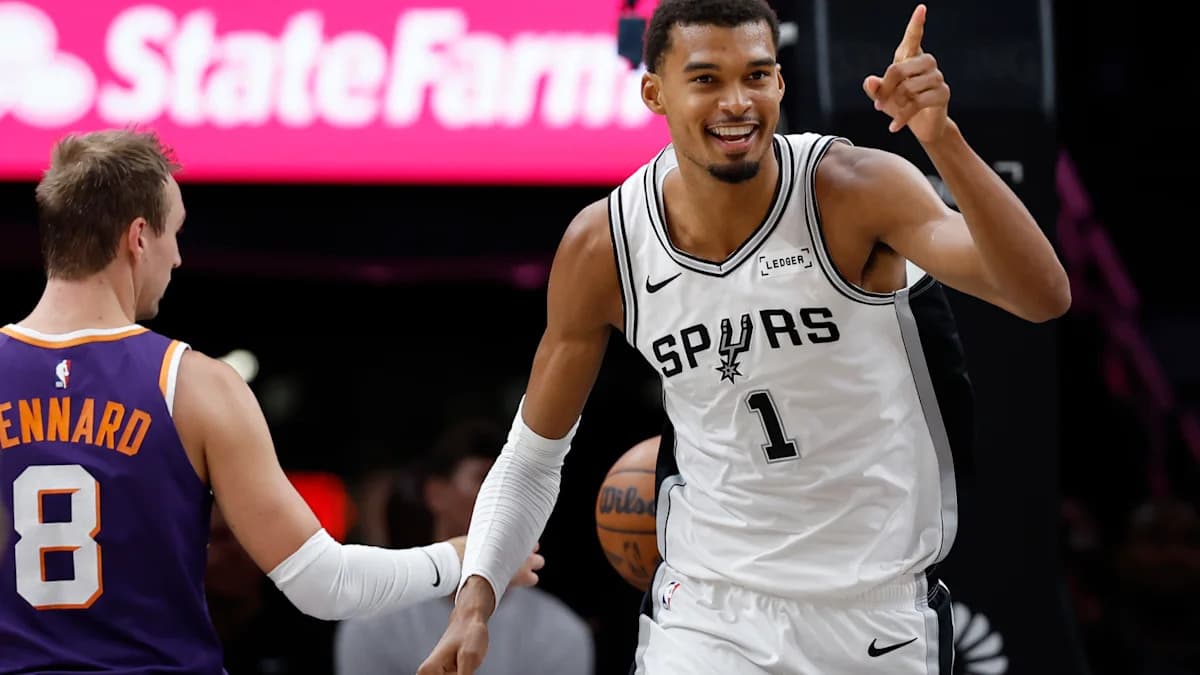 Spurs favoritos para ganar el título NBA; Victor Wembanyama domina encuesta de gerentes generales para la temporada 2026-27 Spurs favoritos para ganar el título NBA; Victor Wembanyama domina encuesta de gerentes generales para la temporada 2026-27